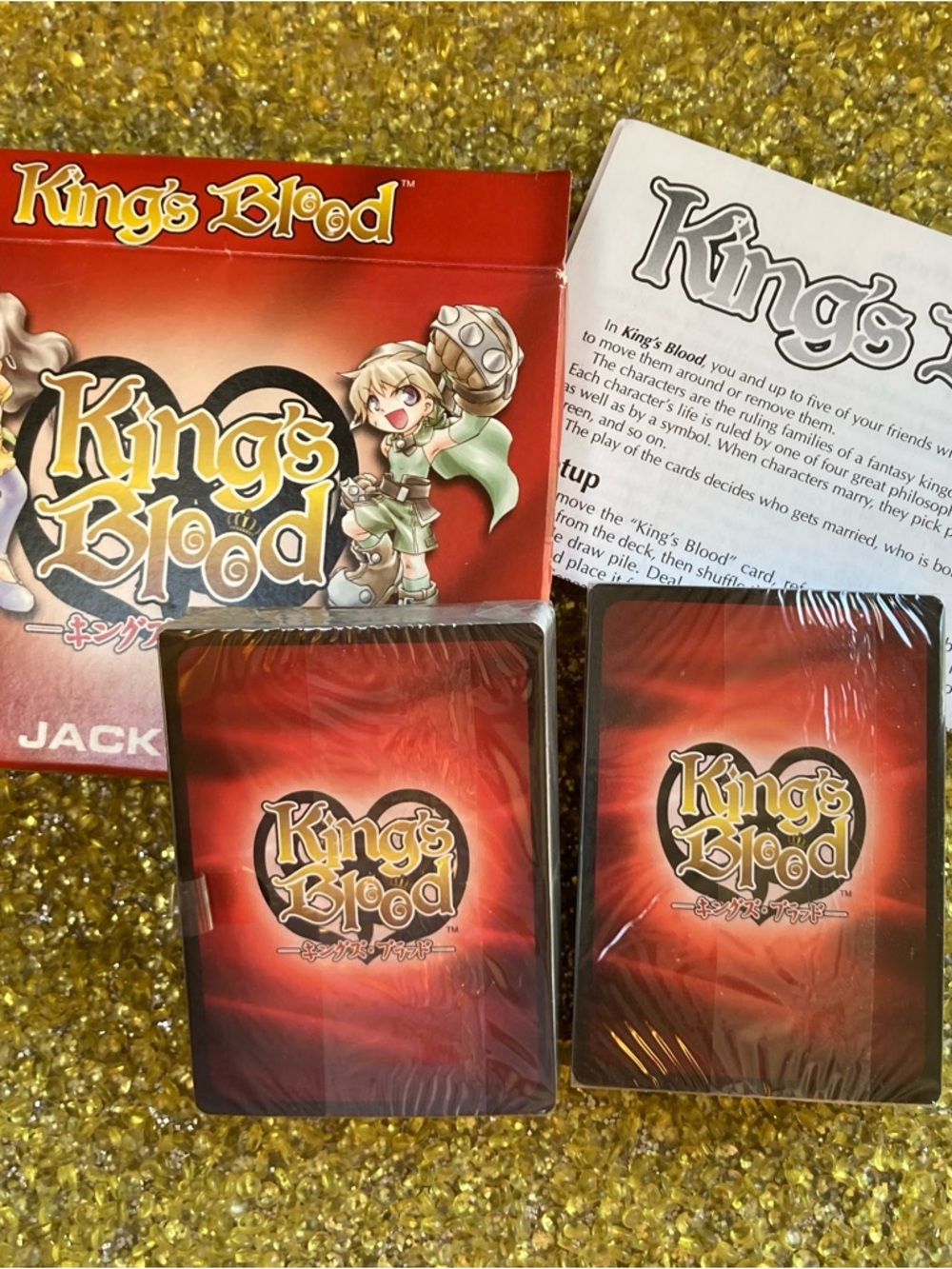 Kings Blood card game